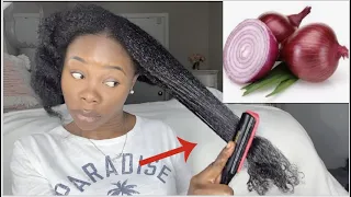3 ways to use onions for massive Hair growth. How to make onion juice and oil for long, thick hair.