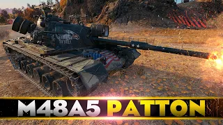 M48 Patton • DAMAGE RECORD • WoT Gameplay