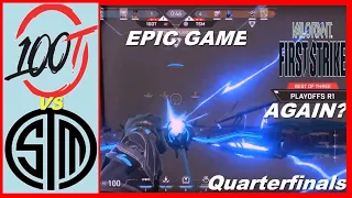 100T vs TSM  - ALL HIGHLIGHTS  - Quarterfinals  - First Strike NA Closed Qualifier VALORANT