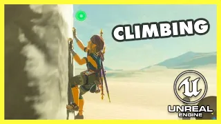 How to Make the CLIMBING MECHANIC from BOTW | Legend of Zelda in UE4 #17