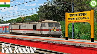 PART-3 LGD WAP-7 WITH 22731 HYDERABAD - MUMBAI CSMT SF EXPRESS | LIVE MSTS/OPENRAIL | INDIAN RAILWAY