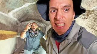 We entered the 9 most difficult pyramids in Egypt