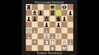 Viktor Korchnoi vs Guillaume Sermier | TCh-SUI (2011)