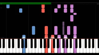 Prelude and Fugue in E minor - Nicolaus Bruhns - Synthesia HD 60 fps