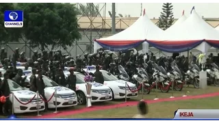 Lagos State Govt Boosts Security With Vehicles, Others --  27/11/15 Pt 3