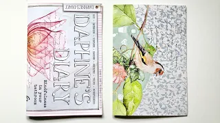 Quick & easy junk journal from a magazine - Daphne’s Diary (Part 1)