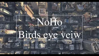 Birds eye view - Manhattan 4k drone