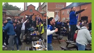 Leicester fans go wild as Youri Tielemans scores in FA Cup final