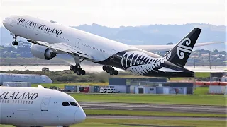 [4K] 45 Minutes of INCREDIBLE Morning Planespotting | Auckland Airport