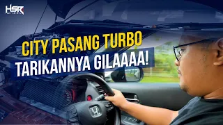 City Hatchback Upgrade Pasang Turbo, Asik Parah! With SP Motorsport