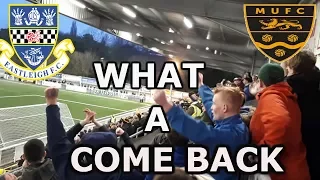 Maidstone vs eastleigh 17/18 *VLOG* WHAT A COME BACK (late drama)