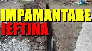 Cum sa faci o impamantare IEFTINA si BUNA