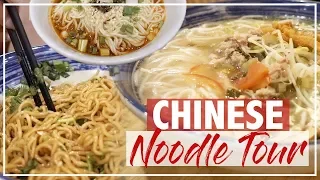 Chinese Noodle Food Tour in Yunnan, China 过桥米线