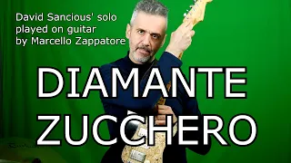 DIAMANTE - ZUCCHERO - David Sancious' keyboard solo played with guitar by Marcello Zappatore