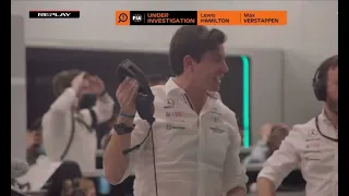 Toto Wolff smashes his headphones in full speed