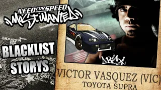 VIC´s Supra war etwas besonderes - NFS Most Wanted Blacklist Storys