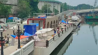 MAY BAGO PANG GINAGAWA!NABUBUO NA TO!DAMI PA PALANG STREET DWELLERS!PASIG RIVER ESPLANADE