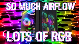 Anidees Crystal Cube Mesh ARGB MAR3 Mid Tower ATX Gaming Build Review