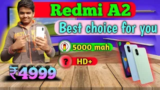 Best budget smart phone - under 5999 || Redmi A2 mobile
