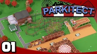 Parkitect - Ep. 1: A New Builder's Game! | Parkitect Gameplay