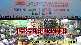 WALKING TOUR/ JAPAN SURPLUS SA PORT AREA SOUTH PIER