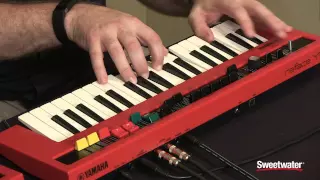 Yamaha Reface YC Synthesizer Demo by Sweetwater