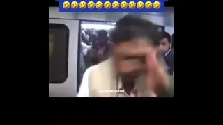 Police actions on men in ladies 🥺 coach in metro | Funny slaps in ladies compartment in metro