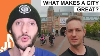 American React To Why Many Cities Suck (but Dutch Cities Don't) | REACTION!