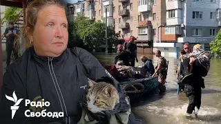 Херсон сьогодні | Люди з окупованого берега самі вибралися на човнах – розповіді з перших вуст