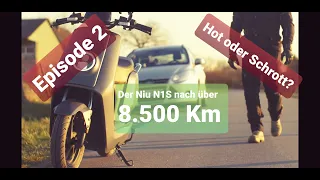 Niu N1S ( Niu NQI Sport ) Erfahrungsbericht Episode 2 nach über 8.500 Km