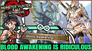 The BEST New Armor Skill - Blood Awakening Breakdown & More - Monster Hunter Rise Sunbreak!