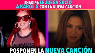 Shakira le JUEGA SUCIO a Karol G con la nueva canción. La Bichota se ENFURECE con ella