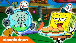 SpongeBob | De Krokante Krab wordt diervriendelijk! | Nickelodeon Nederlands