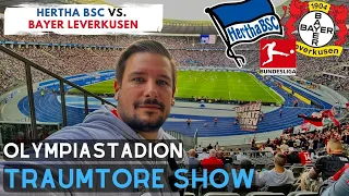 TRAUMTORE IM OLYMPIASTADION!!! / HERTHA BSC vs. BAYER LEVERKUSEN / FANPRIMUS STADIONVLOG