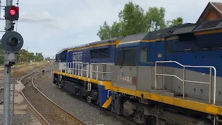 VL352,CF4402,CF4408 leaving Werris Creek