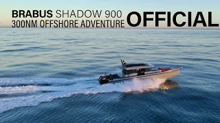 BRABUS Shadow 900 | 300nm (550km) offshore in 9.5 hours OFFICIAL | Sydney to Yamba, Australia