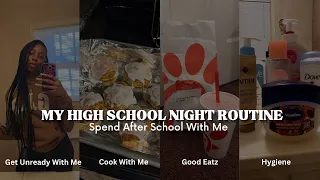My high School Night Routine| Spend After School With Me|Niyah Latrice