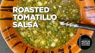 Rick Bayless Essential Salsa: Roasted Tomatillo Salsa