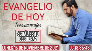 Evangelio de hoy Lunes 15 de Noviembre (Lc 18,35-43) | (Tres Mensajes) Wilson Tamayo