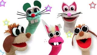How to make Animal sock puppets - Ana | DIY Crafts