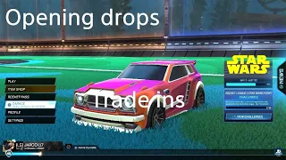 Opening drops and trade ins