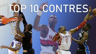Les 10 plus gros contres/blocks dans l’histoire de la NBA