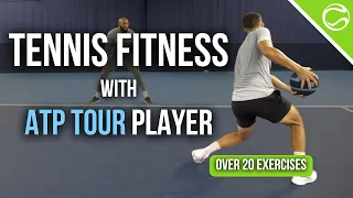 Tennis Fitness Lesson with ATP Pro
