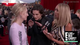 timothée chalamet bowing to other people (compilation)