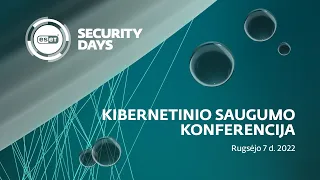 ESET Security Day - kibernetinio saugumo konferencija 2022