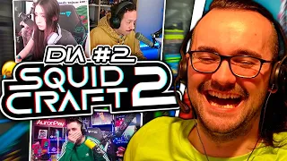 🔴 REACCIÓN DÍA #2 🤣 CLIPS de SQUID CRAFT GAME 2 🦑 Xokas