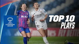 DAZN's Top 10 Plays From Matchday 6 Of The 2022-23 UEFA Women's Champions League
