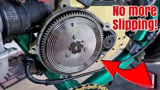 This New 2019 Clutch Plate Fixes Slipping Issues on Any 2 Stroke Engine - 80cc 66cc 48cc