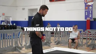 Ref Training - Things Not To Do