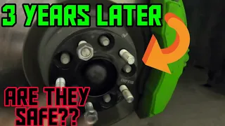 ARE WHEEL SPACERS DANGEROUS? *3 YEAR REVIEW ON MY 2019 MUSTANG GT*